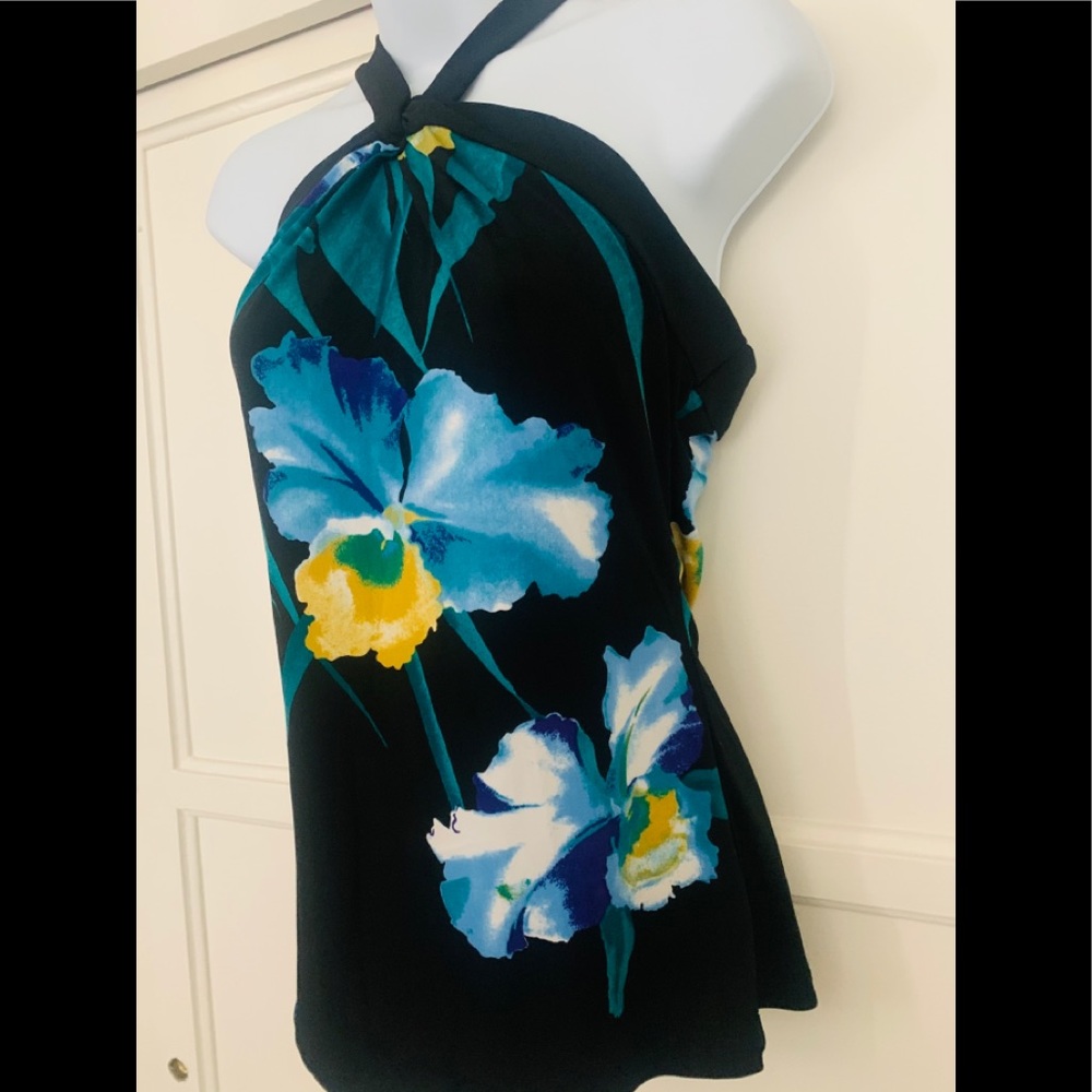 Tahari Halter-Style Sleeveless Top XS, NWOT - Picture 2 of 6